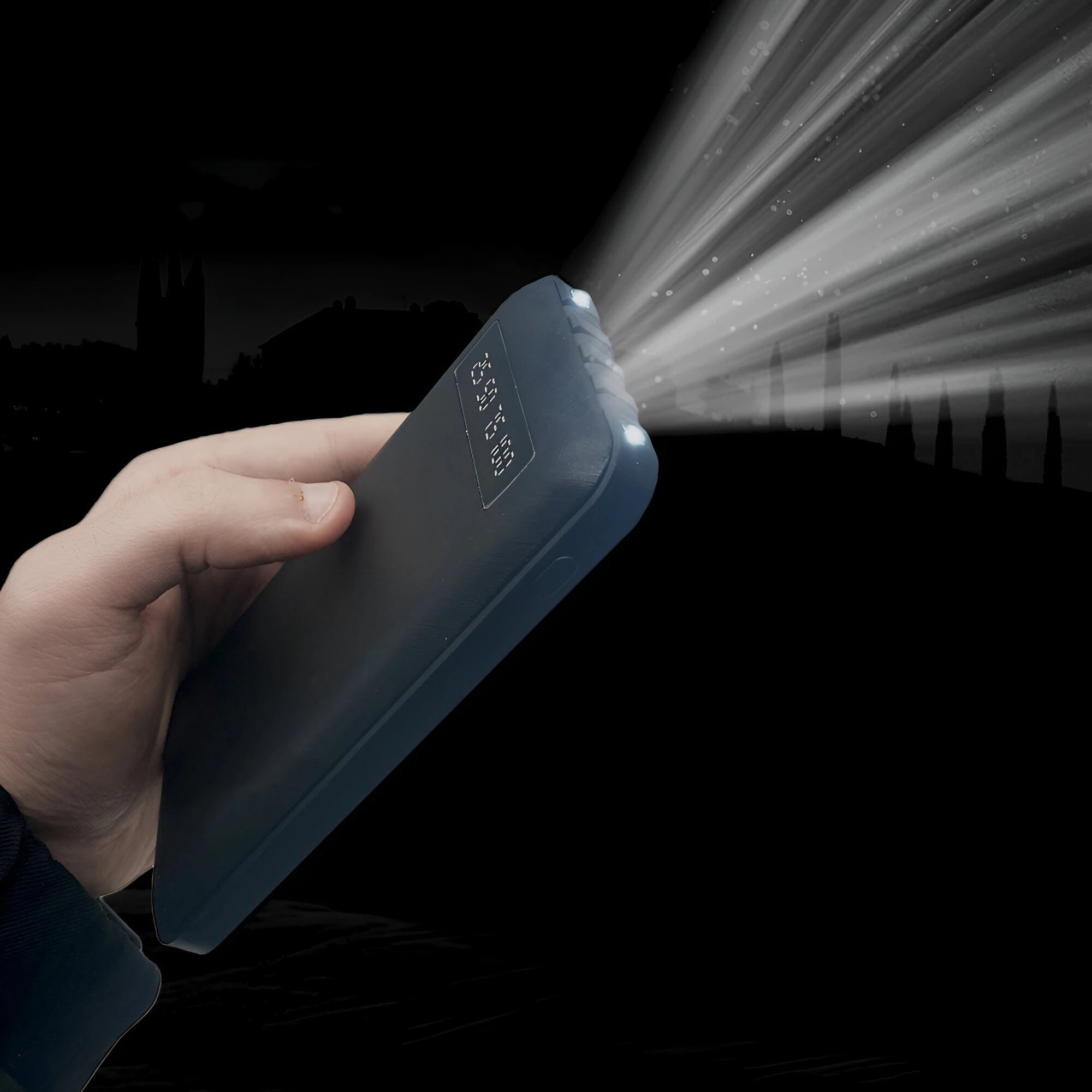 Power bank de 20000mAh con cables integrados