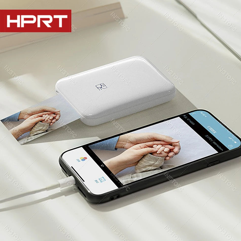 Mini impresora fotográfica Bluetooth portátil
