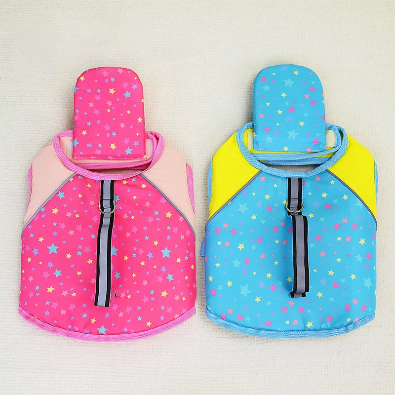 Chaleco salvavidas ajustable para perros