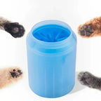 Limpiador de patas de perro de silicona portátil