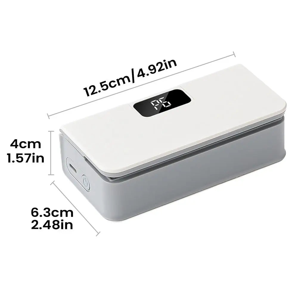 Sellador de bolsas magnético recargable portátil