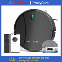Robot aspirador y fregasuelos PrettyCare de 5000Pa