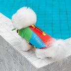 Chaleco salvavidas ajustable para perros
