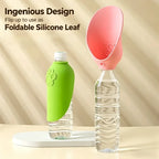 Dispensador de agua portátil y plegable para mascotas