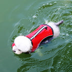 Chaleco salvavidas ajustable para perros